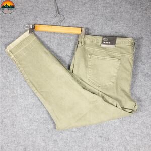 NWT Mossimo Jegging Jeans Green Mid-Rise Skinny Denim Normcore Women's 18/34R